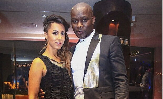 Barry Ndengeyingoma pictured with his wife Samia at the B-Club, Nairobi launch in 2016