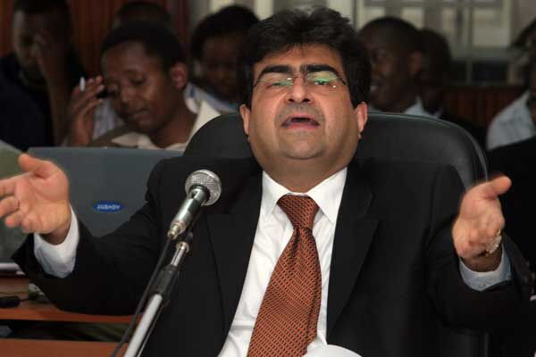 Kamlesh Pattni who was at the centre of the Goldenberg scandal