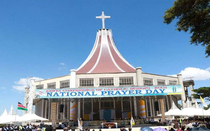 The catholic National shrine in Subukia, Nakuru County. Bishops met on Saturday for the annual National prayers. Photo: Daily Nation.