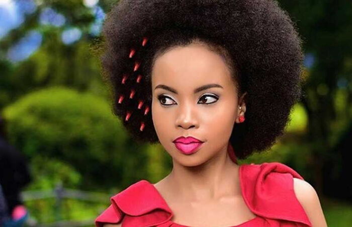 Stock photo of Selina, Subira, Mali, and Shuga actress Brenda Wairimu.