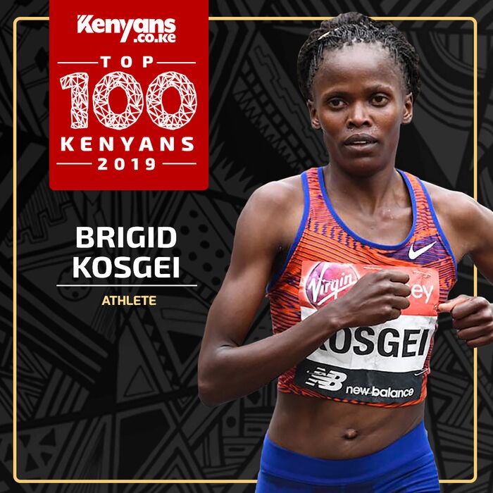 Brigid Kosgei, Kenyan marathon runner who won the 2018 and 2019 Chicago Marathons.