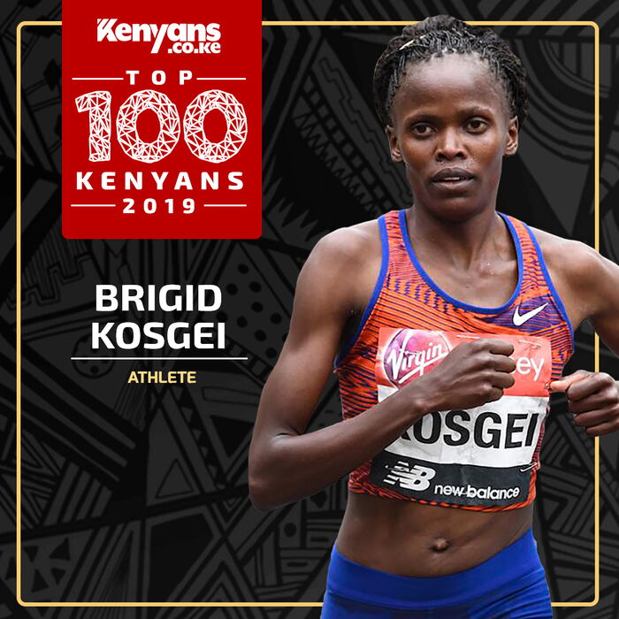 Marathoner Brigid Kosgei