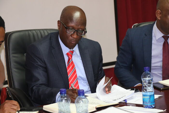 Kiambu Finance CEC Kigo Njenga. The former Gatundu North legislator is crying foul after the Kiambu deputy governor James Nyoro withdrew his official vehicle and reassigned his driver.