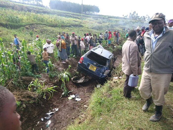 5 Injured in NairobiNakuru Highway Accident Kenyans.co.ke
