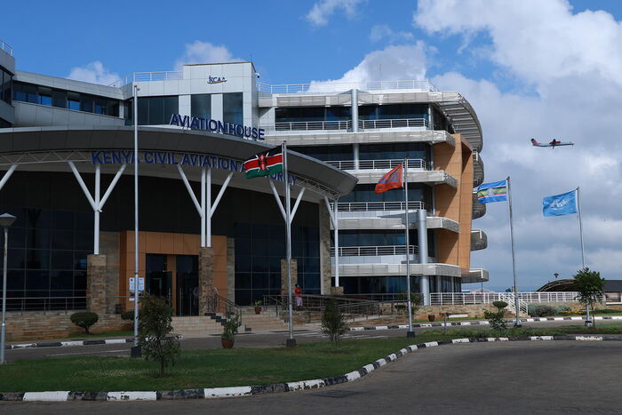 The KCAA headquarters in Nairobi