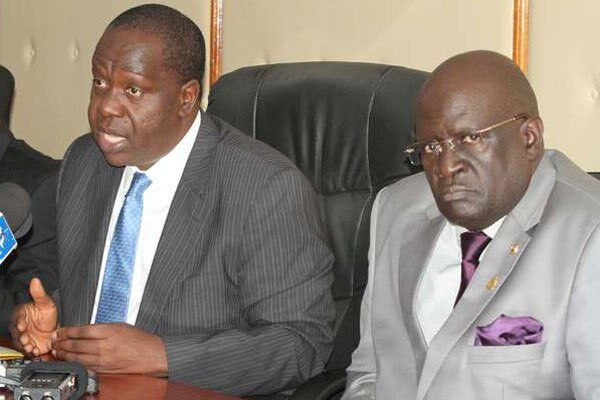 Interior CS DR. Matiang'i & Education CS DR Magohaon Monday, October 14, issued a stern warning to anyone attempting to aid cheating in the forthcoming exams. The KNEC exams kick off on Wednesday, October 23, 2019.