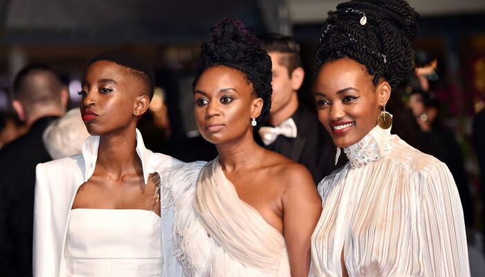 Rafiki film cast at the 71st Cannes Film Festivals in May 2018