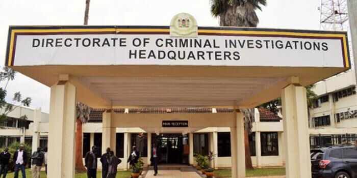 DCI headquarters along Kiambu Road.DCI nabbed suspects on Tuesday, October 22 attempting to steal from an ATM in Ruiru.
