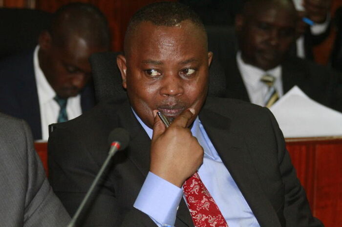 DCI Boss George Kinoti. The investigative body is looking into the case pitting Jimi Wanjigi's company against a Nairobi resident.
