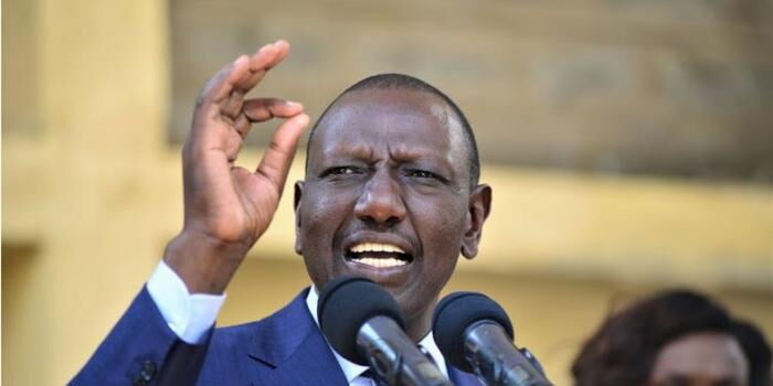 Deputy President William Ruto who on Friday, October 17, lashed out at Kenyatta's BBI, stating that it was to undergo validation by Kenyans