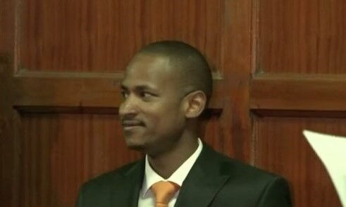 Embakasi East MP Babu Owino at the Milimani Law Courts on Monday, January 20