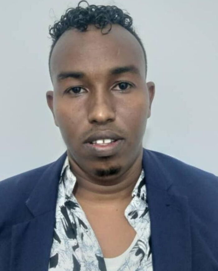 A Somalia national Abdiwaahid Khalif Abdi alias Ise Tarabuun. The police announced that they were looking for him