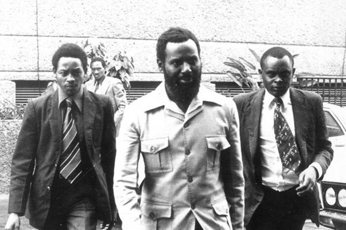 An undated photo of George Anyona.