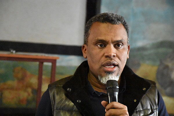 Director of Public Prosecutions (DPP) Noordin Haji addressing a community engagement dialogue in Isiolo town on December 13, 2019