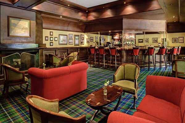 The Highlander Lounge at the Lord Erroll restaurant.