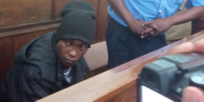 Image of Naftali Kinuthia in court April 15, 2019