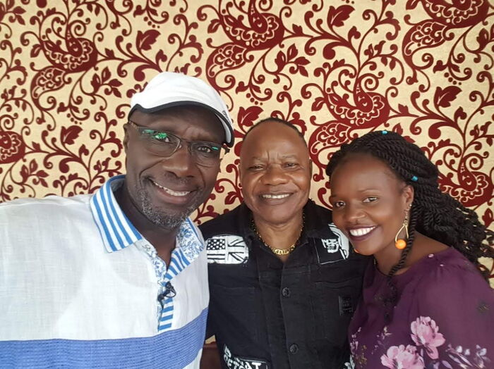 Mamou Achimba and Uncle Fred Obachi Machoka 