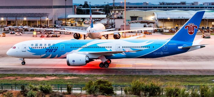 A China Southern Airlines aircraft