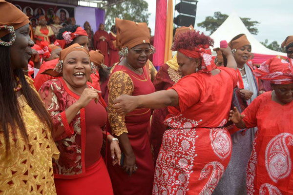 Inua Mama MPs at a past event. The women leaders are linked to Deputy President William Ruto.