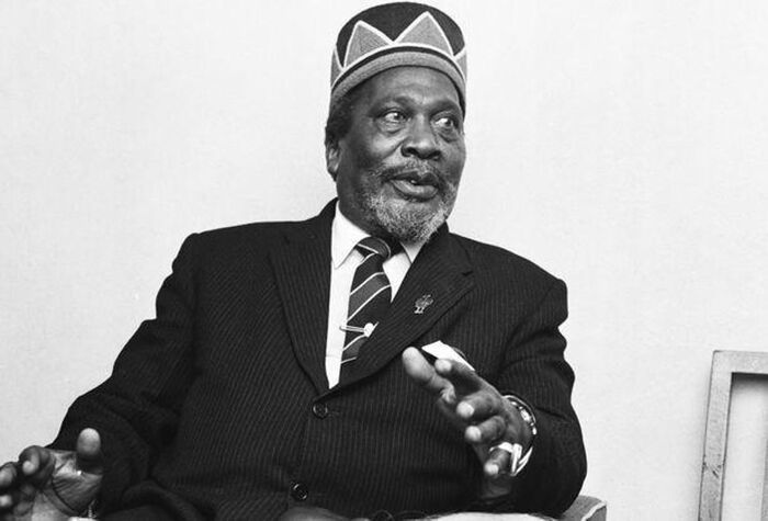 An image of the late Mzee Jomo Kenyatta