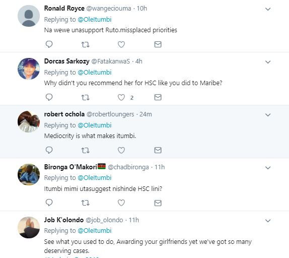 Netizens react on Itumbi's sentiments on how generous Monica Kioko, a waiter at Weston hotel was. On Sunday, October 20, the Digital Strategist heaped praise on Kioko 