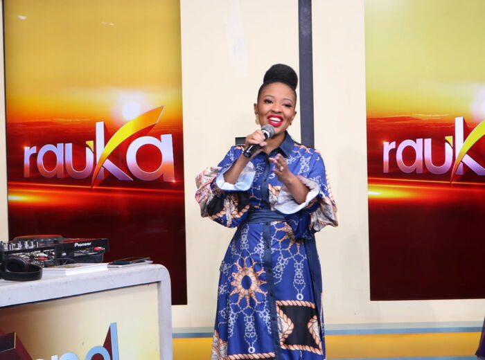 Kambua Manundu during Citizen TV's Rauka Show on November 17, 2019.