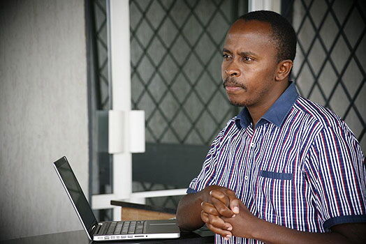 Dagoretti Member of Parliament John Kiarie. He was chased away by angry residents when he tried to address them at the scene of the collapsed school.
