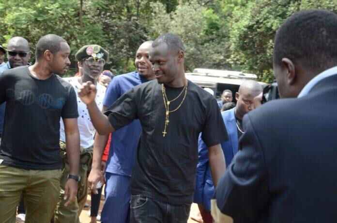 King Kaka arrives at the DCI HQ on December 17 2019