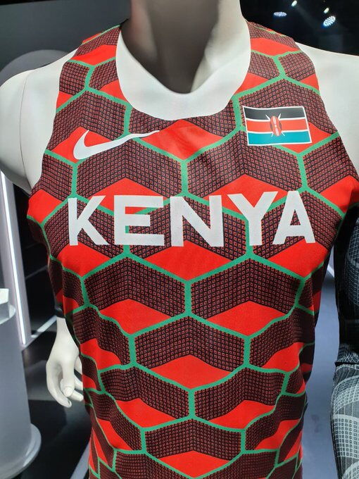 Official Team Kenya running top for the 2020 Olympics