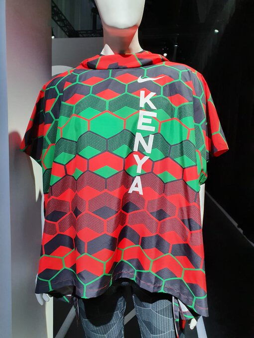 Official Team Kenya hoodie for the 2020 Tokyo Olympics unveiled on Wednesday, February 6