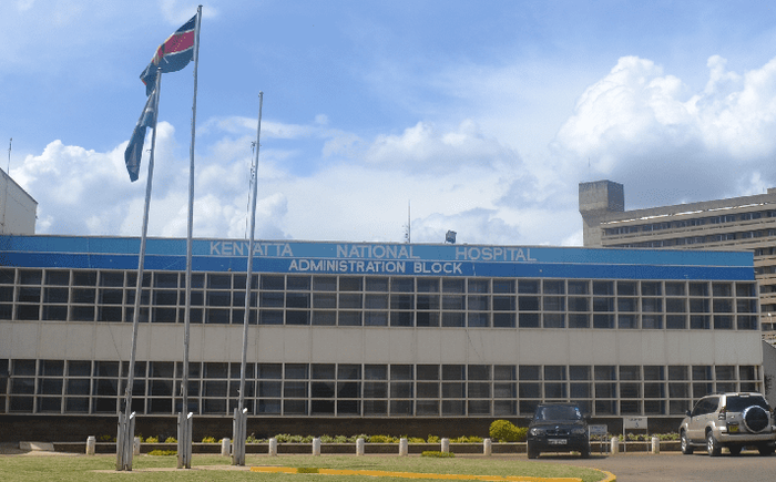 The Administration Block at the Kenyatta National Hospital (KNH)