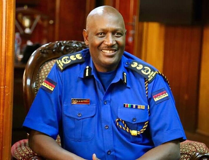 Inspector General of Police Hillary Mutyambai.