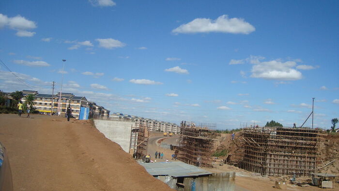 Langata NHC flyover along the Southern Bypass