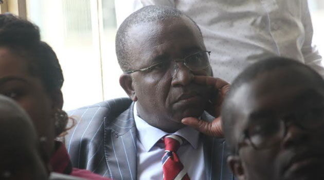 Meru Senator Mithika Linturi following up on his divorce case in court. Millions of money stolen during a bank heist in Meru on the night of November 2, 2012, was traced to his bank account