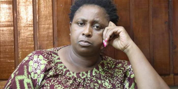 Malindi MP Aisha Jumwa in court on Wednesday, October 16. The MP is linked to a fracas that escalated into a murder
