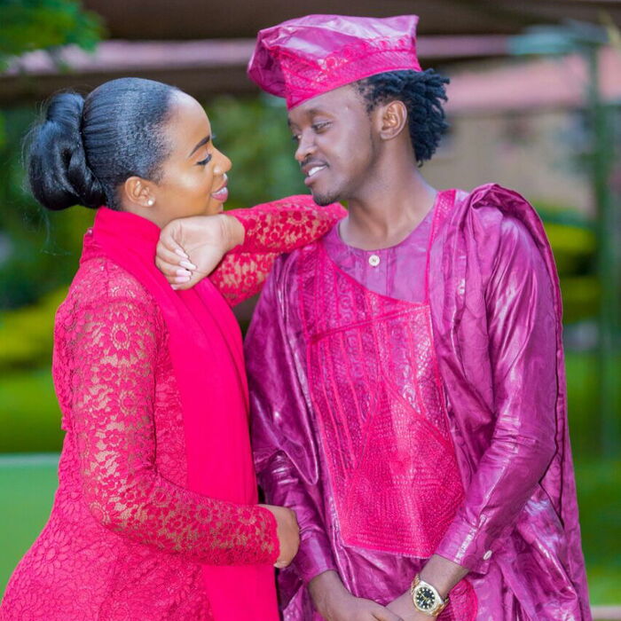 Bahati with Diana Marua