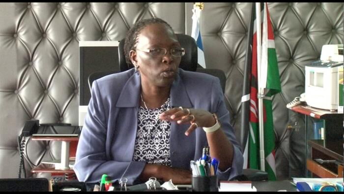 Trade CS Betty Maina. Her ministry in partnership with Treasury ministry is set to launch a loan project for the youth