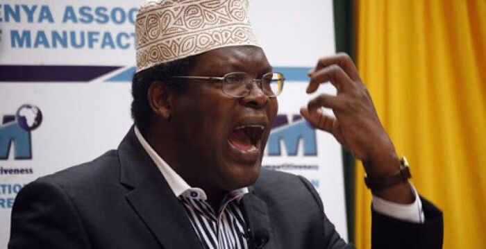 Canadian lawyer Miguna Miguna at a past event. He accused Raila of being the master of doublespeak on matters devolution.