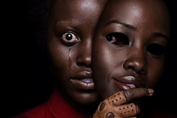 Lupita Nyong'o in the cover of horror film Us. On Wednesday, December 4, she won best actress award