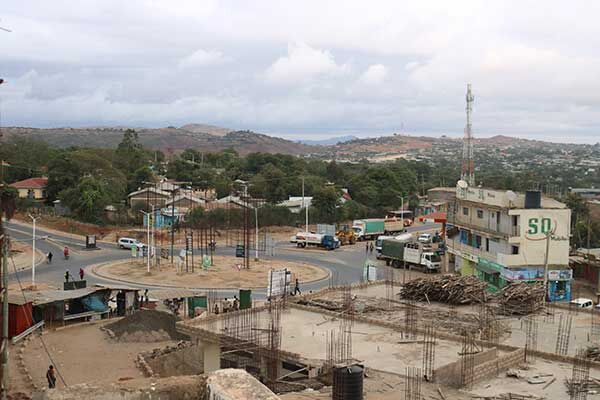 A picture of Moyale town