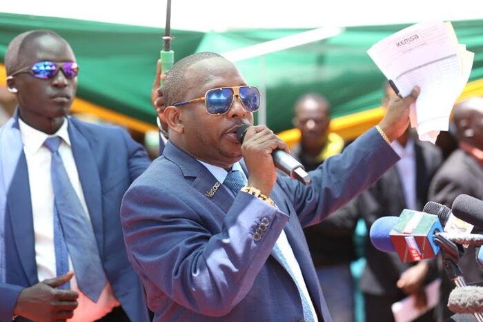 Nairobi Governor Mike Sonko at a past event. He has issued a fresh directive for building owners within the city