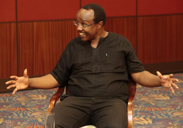 Economist David Ndii during an interview with KTN’s Tony Gachoka on Point Blank on March 6, 2019.