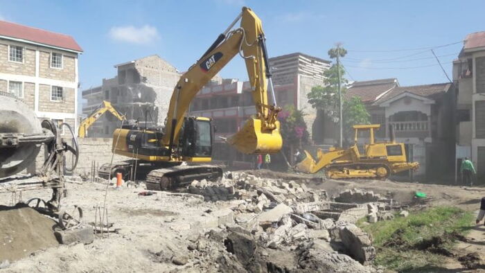 Image result for kayole demolition'