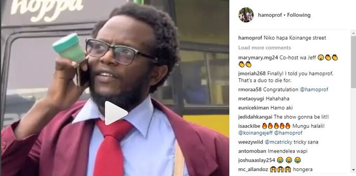 Comedian Prof Hamo Joins Hot 96 Fm Kenyans Co Ke