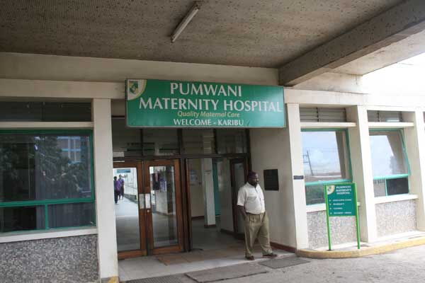 Pumwani Maternity Hospital in Nairobi.