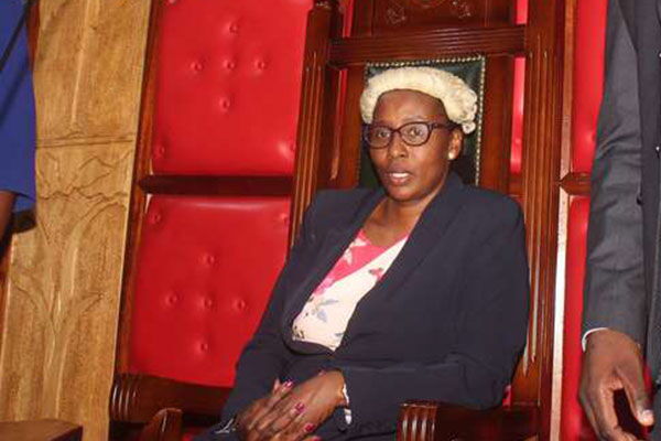 Beatrice Elachi resumes her duties as Speaker of Nairobi County Assembly on October 10, 2019.