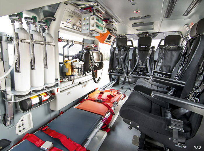 The flexible A145 is flexible and can be adapted for various functions, including rescue and military operations.