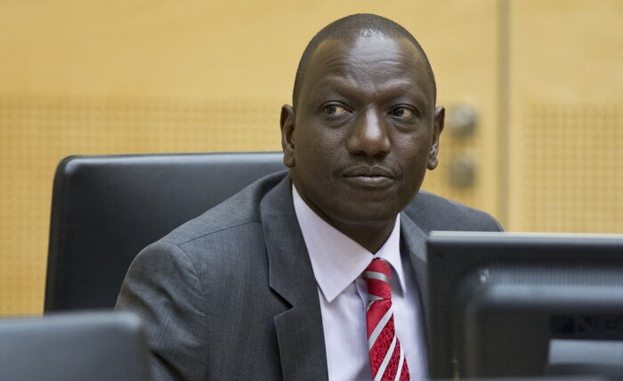 DP Ruto at the ICC trial chambers.