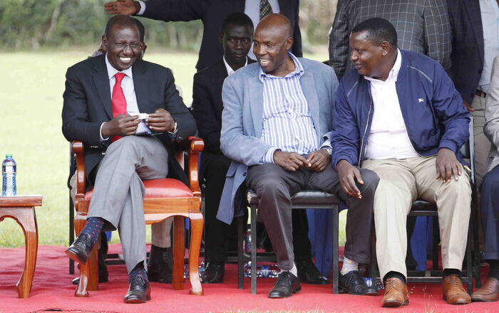 Image result for Time for dishing out jobs is over, says Ruto