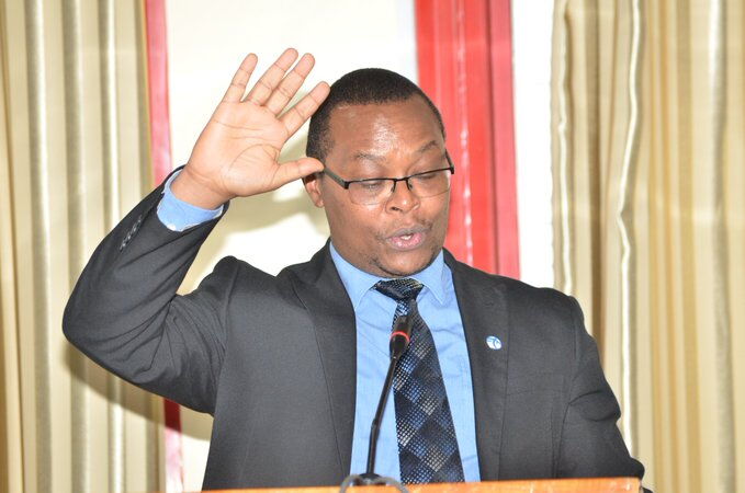 Outgoing Transparency International Kenya executive director Samuel Kimeu